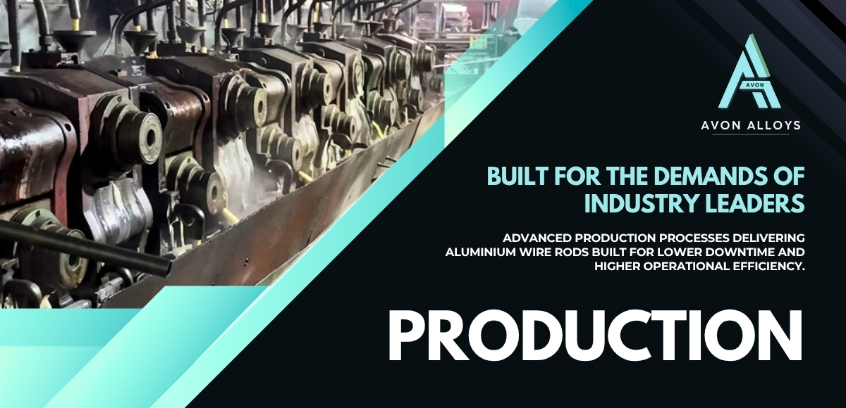 Wire rod production at Avon Alloys